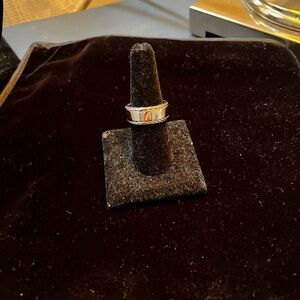 Sterling Silver Polished Band Ring - Silver